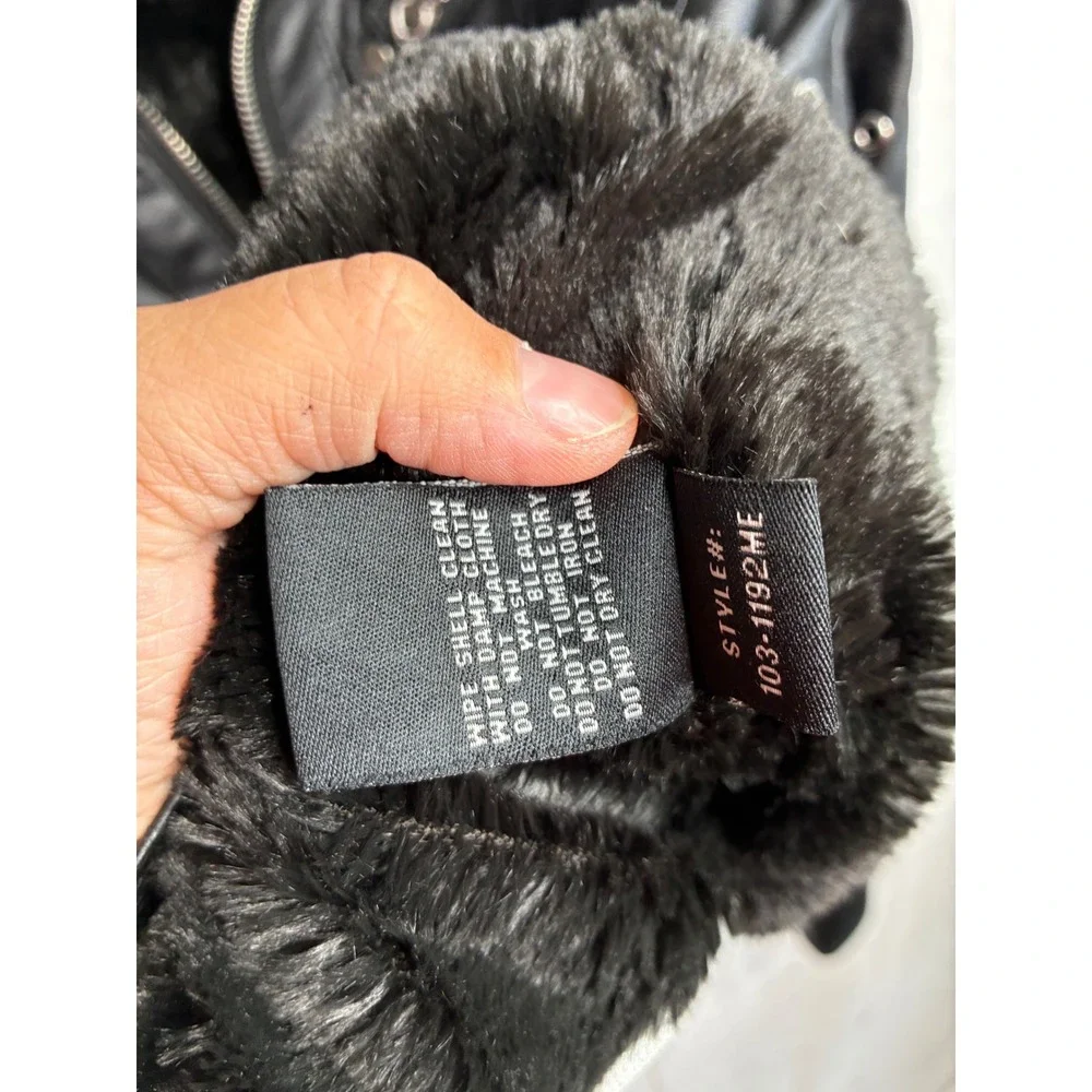 Joujou faux leather
